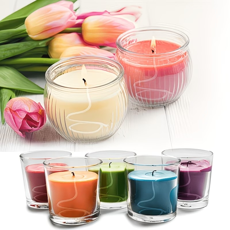 Candle Wick - 100Pcs 6cm Candle Wick with Metal