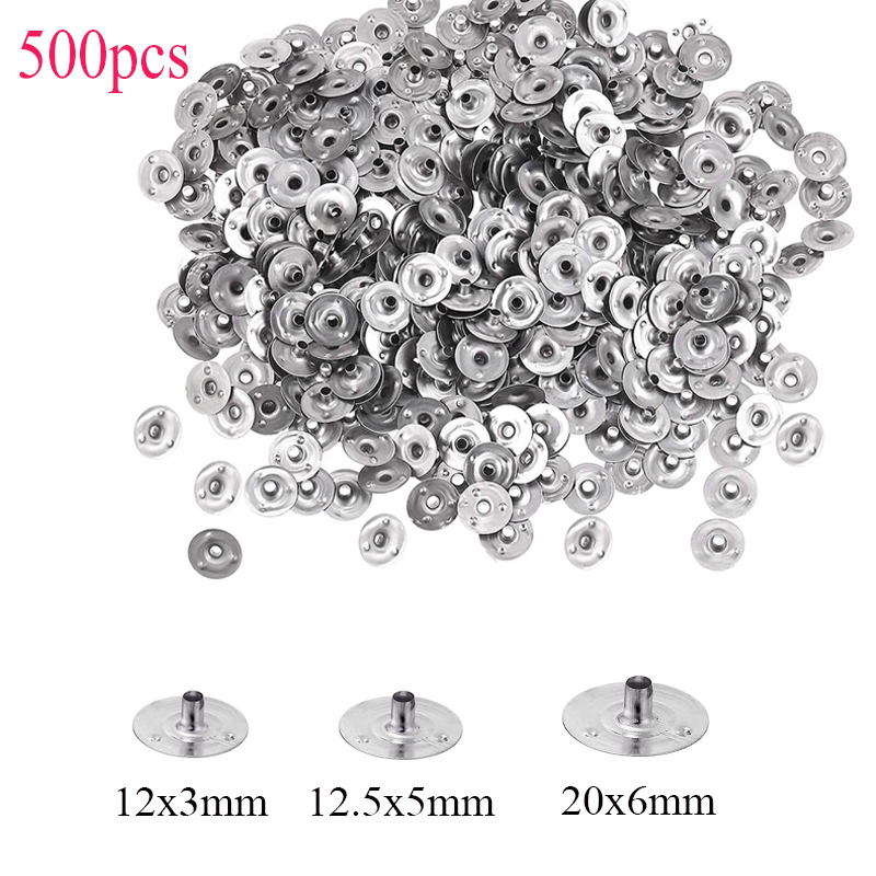 Candle Wick - 500 Pieces Candle Wick Metal Sustainer