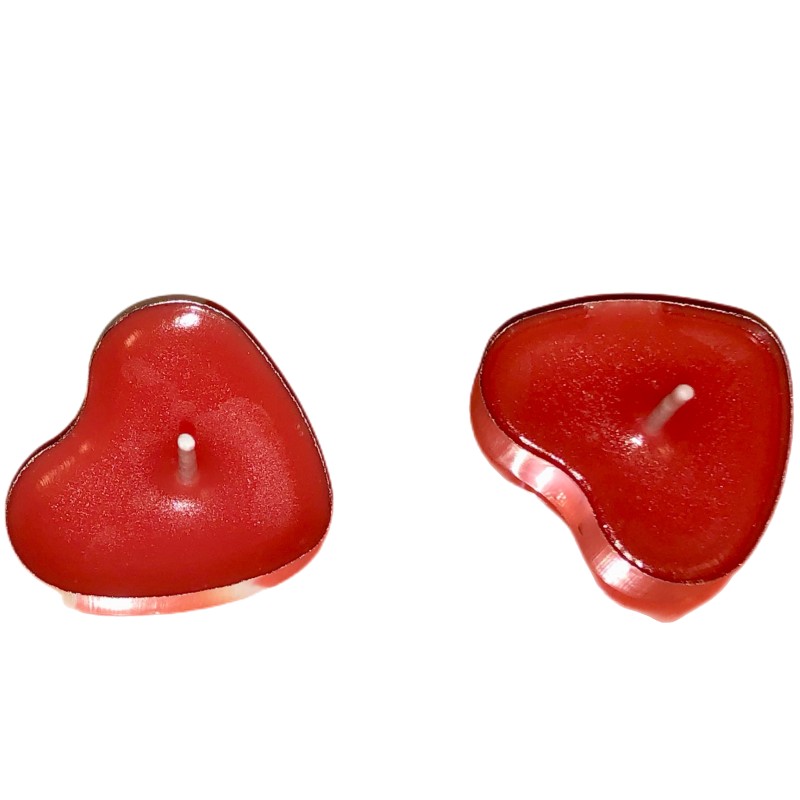 100 Sets Heart shaped Empty Al - Candle Containers recension och pris