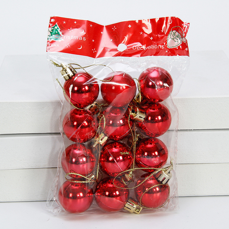 12pcs 3cm Christmas Balls Chri - Candle Lighter recension och pris