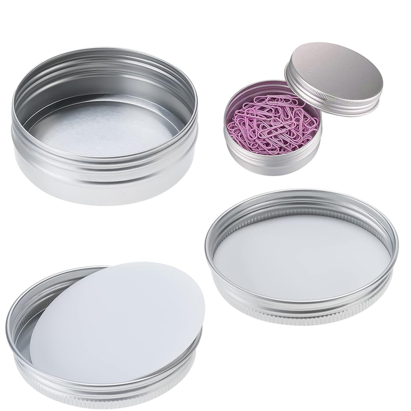 1/5/10pcs 5-250ml Empty Silver - Candle Containers recension och pris