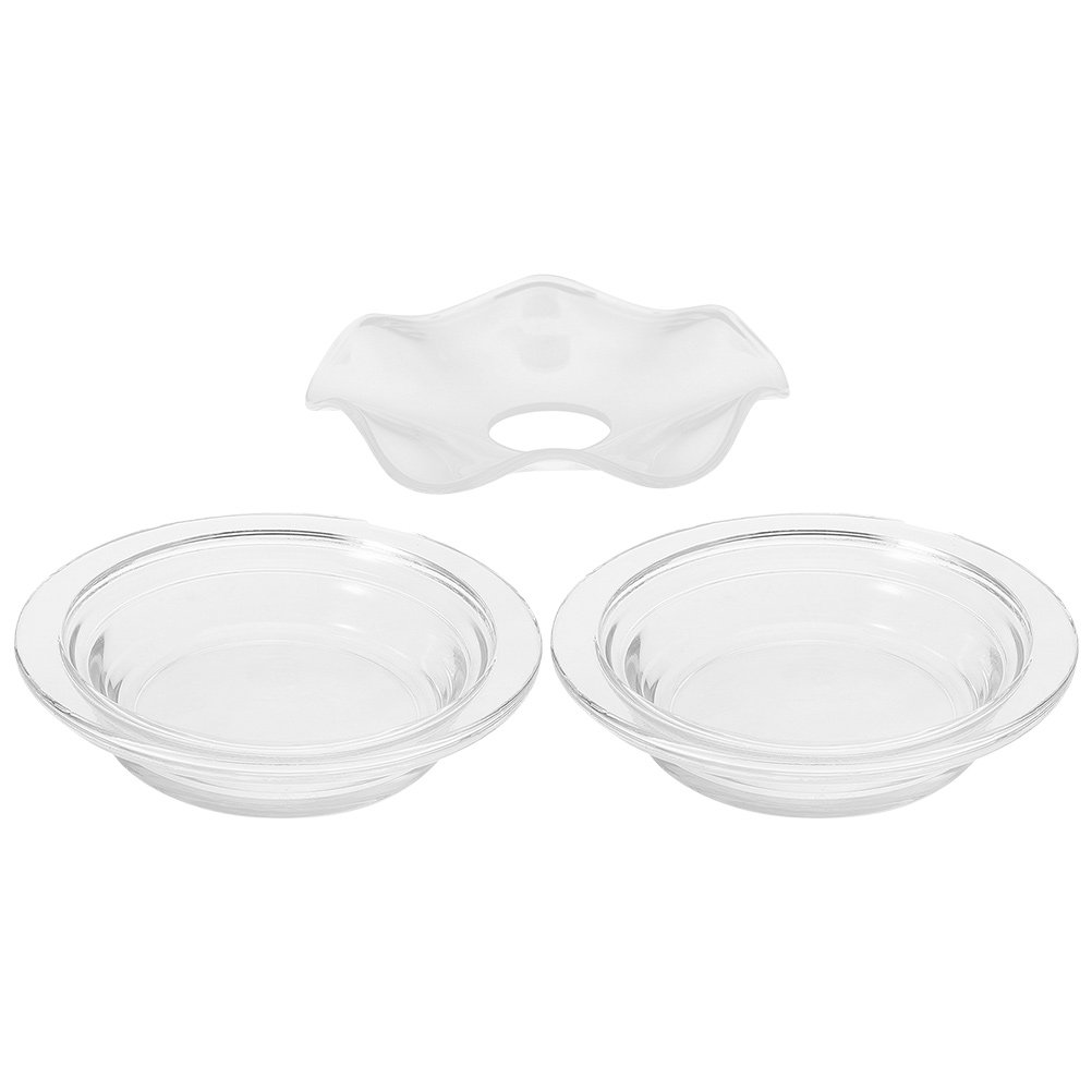 Glass Aromatherapy Dish 3 Pack - Wax Melts recension och pris