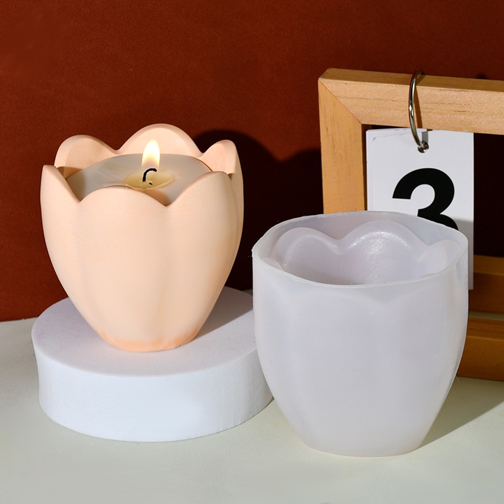 Tulip Candle Holder Silicone M - Candle Containers recension och pris