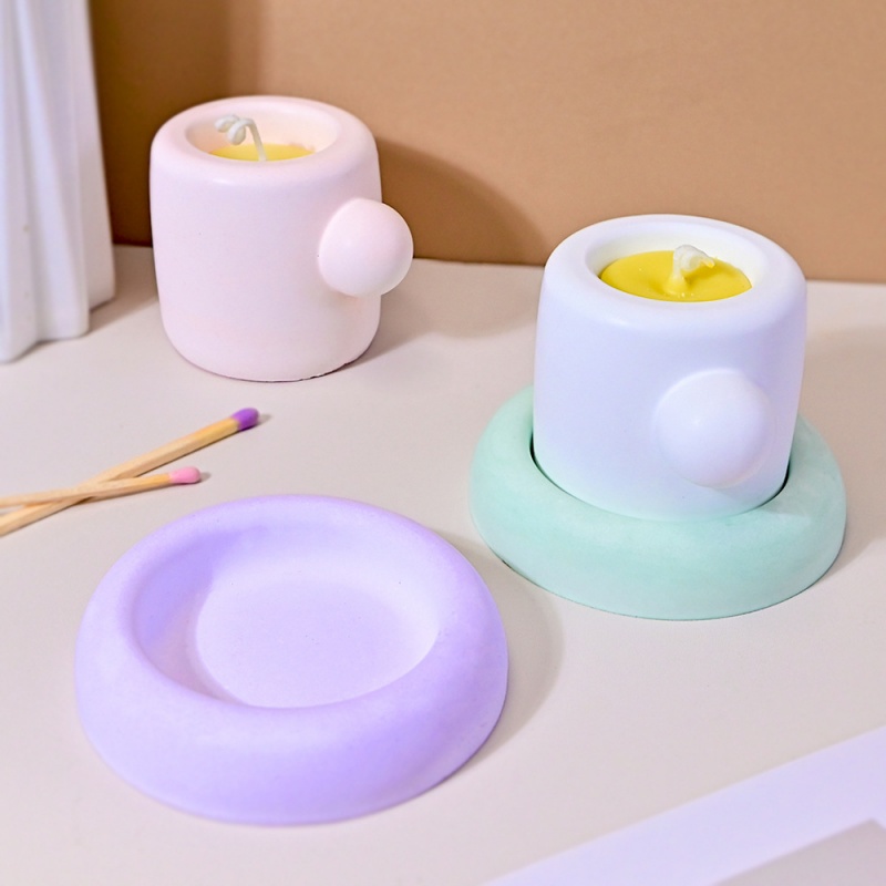 3D Mug With Coaster Silicone M - Candle Containers recension och pris