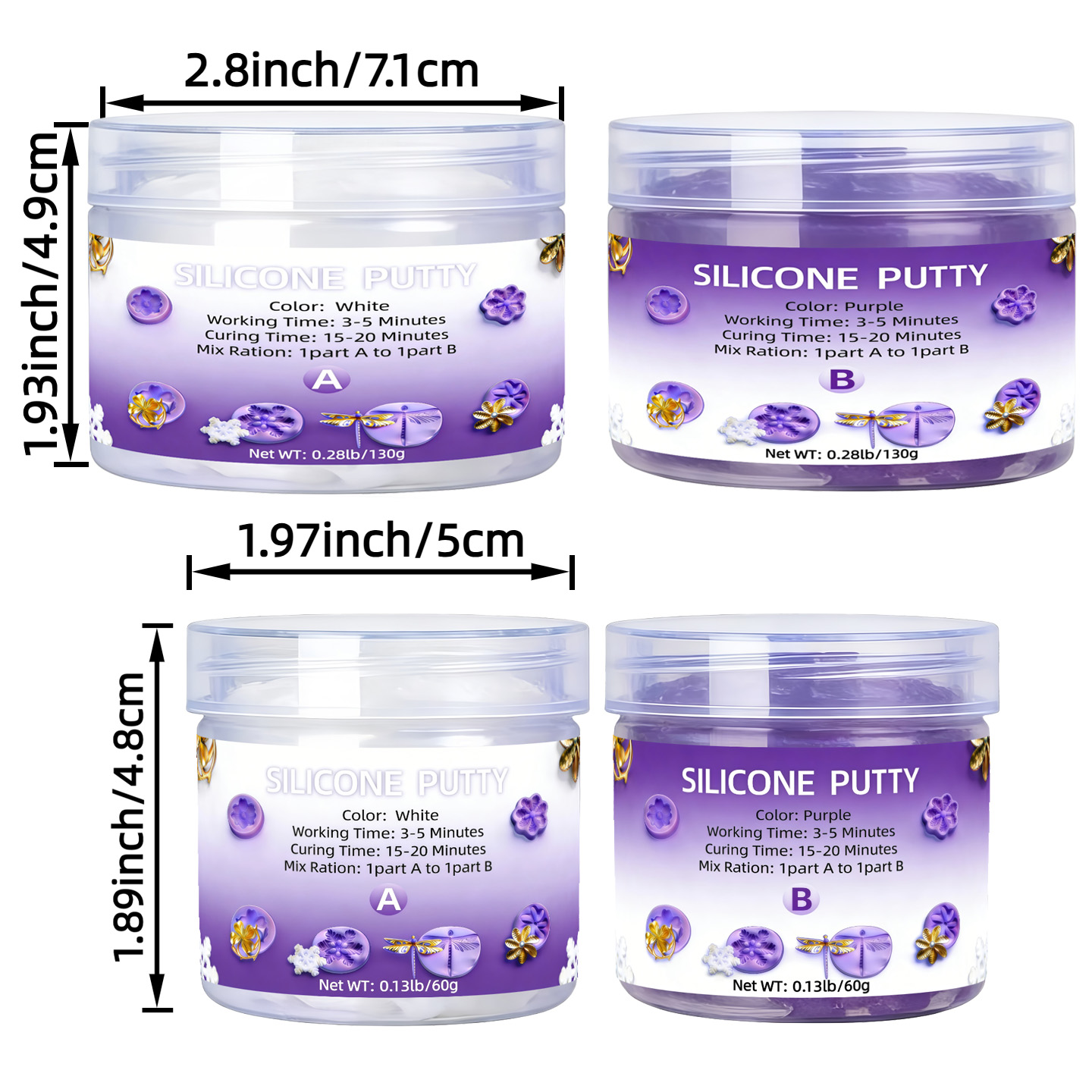 Silicone Putty - Flexible Sili - Candle Molds recension och pris