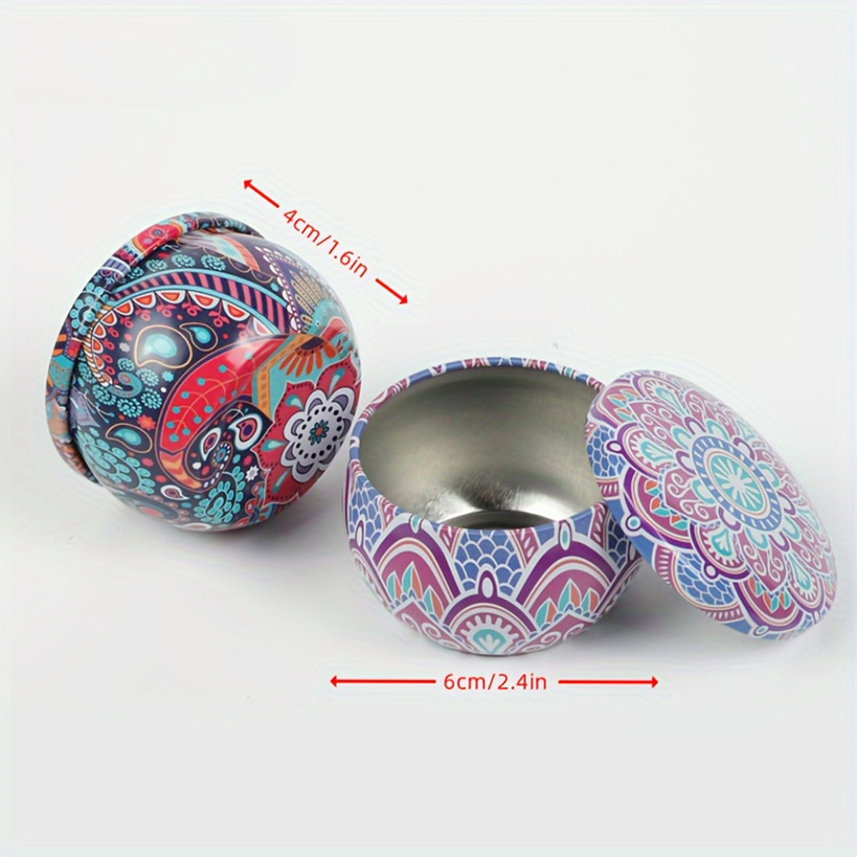 12pcs Premium Floral Printed C - Candle Containers recension och pris