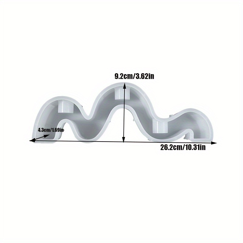 Curved Candlestick Silicone Mo - Candle Molds recension och pris