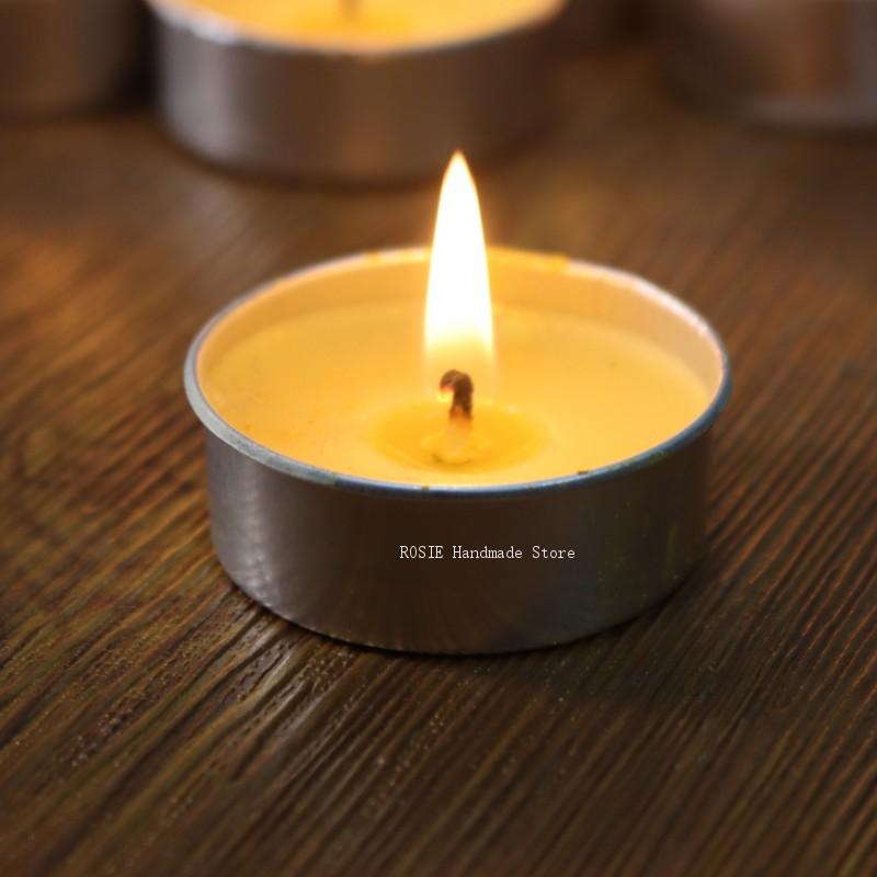 Empty Tea Wax Circular Aluminu - Candle Containers recension och pris