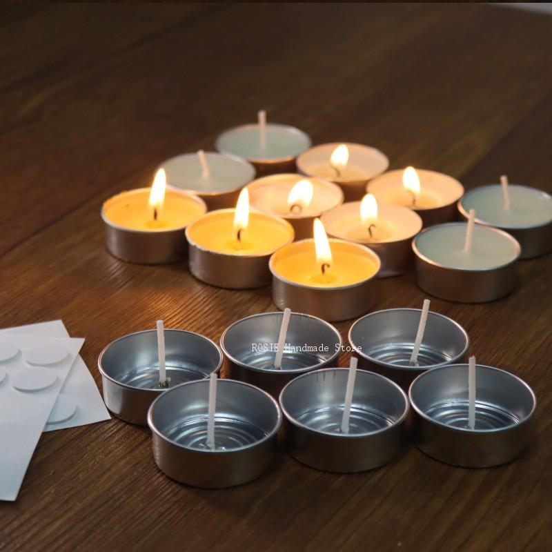 Empty Tea Wax Circular Aluminu - Candle Containers recension och pris