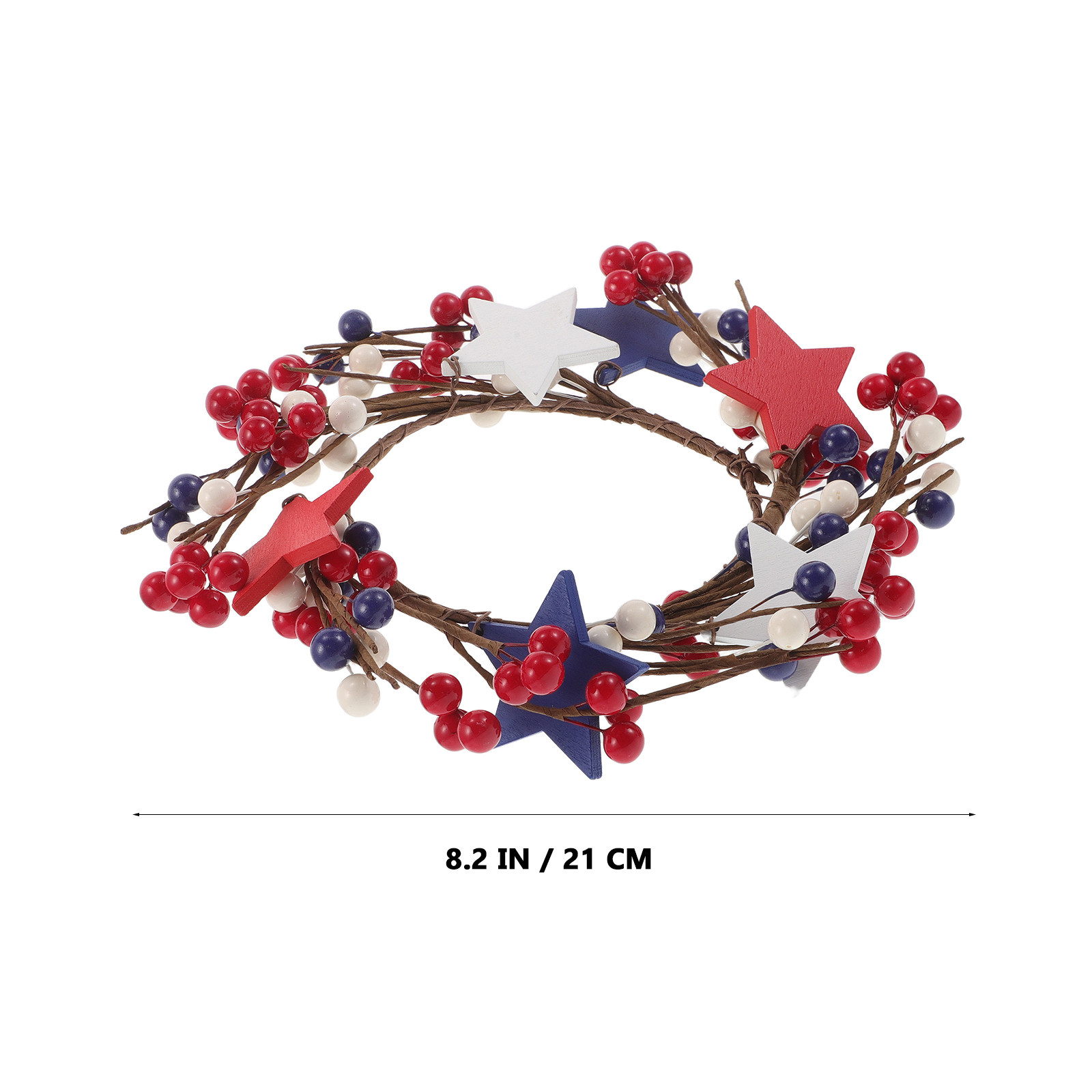 4Th of -Pointed Star Ring Red  - Paraffin Wax recension och pris
