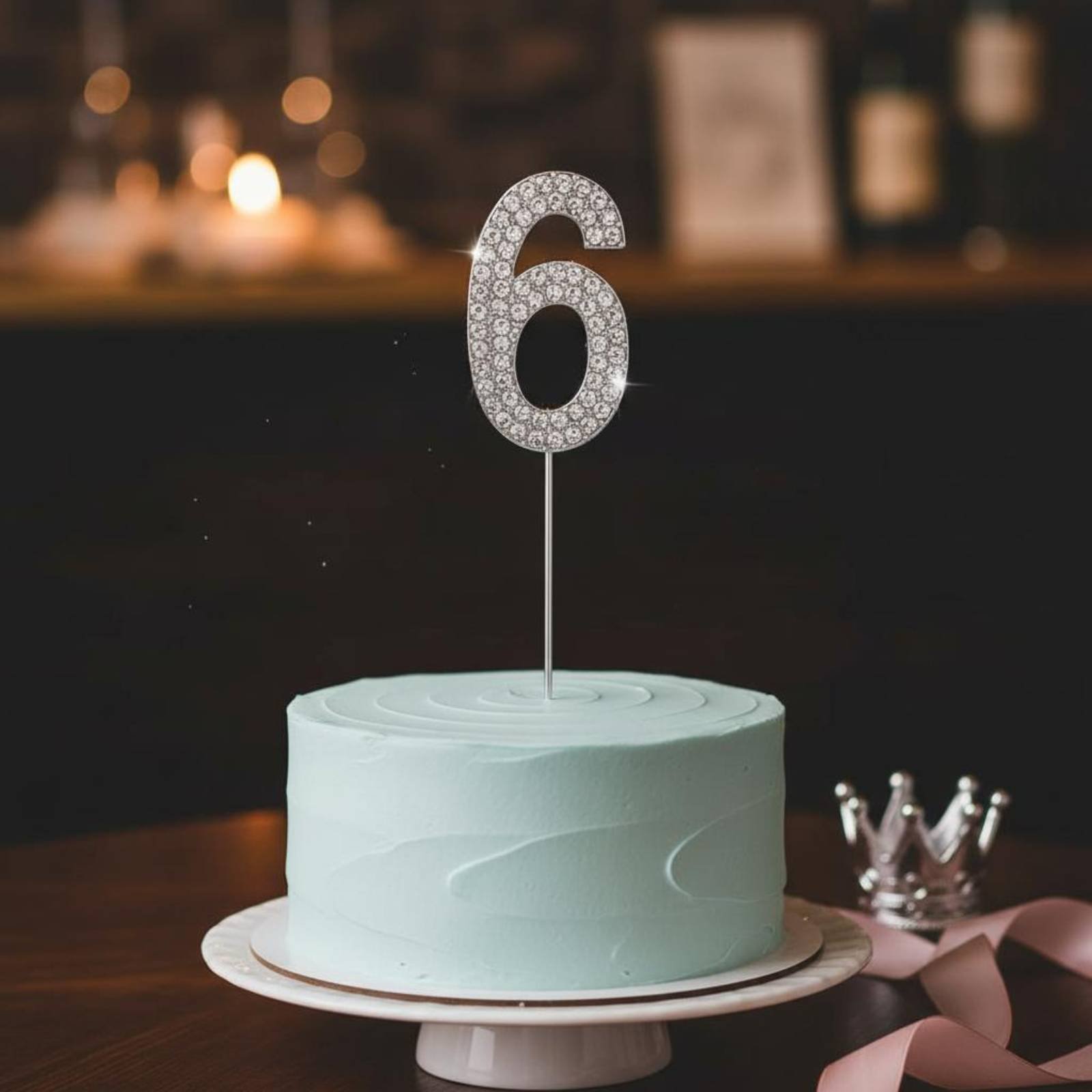 Crystal Crown Cake Topper Spar - Paraffin Wax recension och pris
