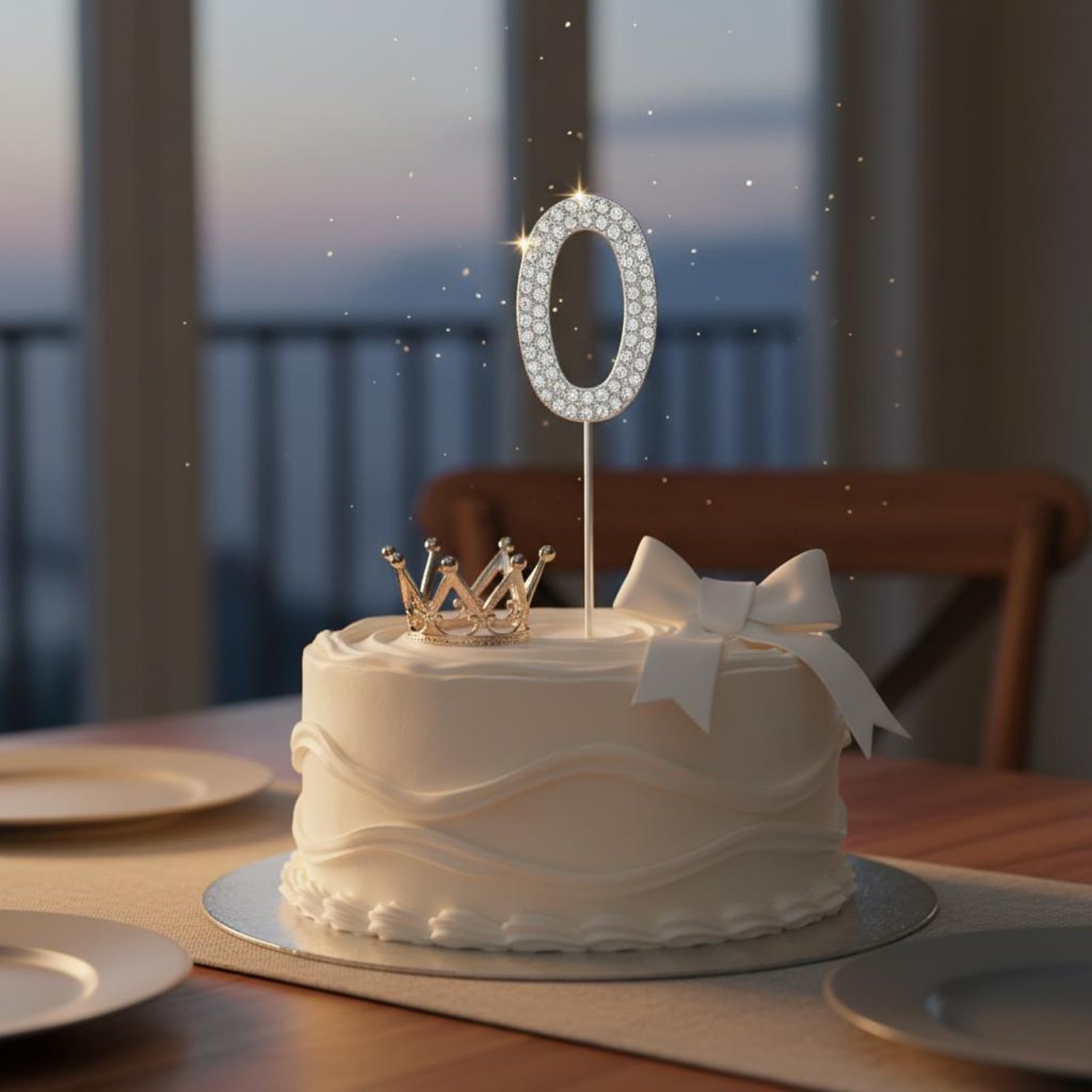 Crystal Crown Cake Topper Spar - Paraffin Wax recension och pris