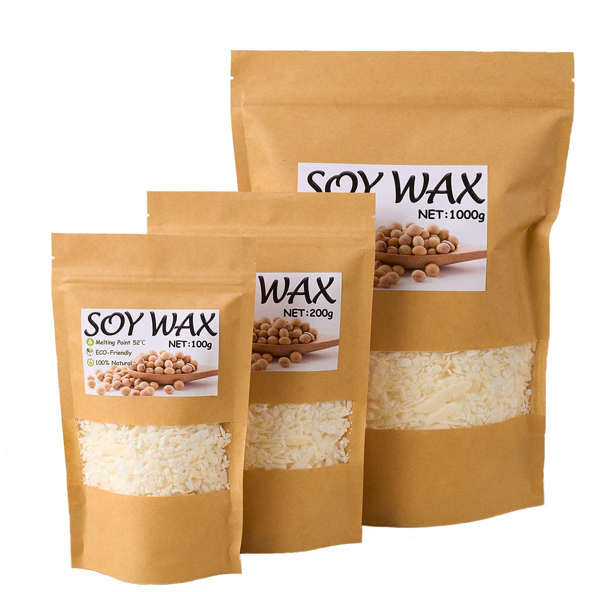 1 Pounds Pure White Soy Wax Fo - Candle Making Kit recension och pris