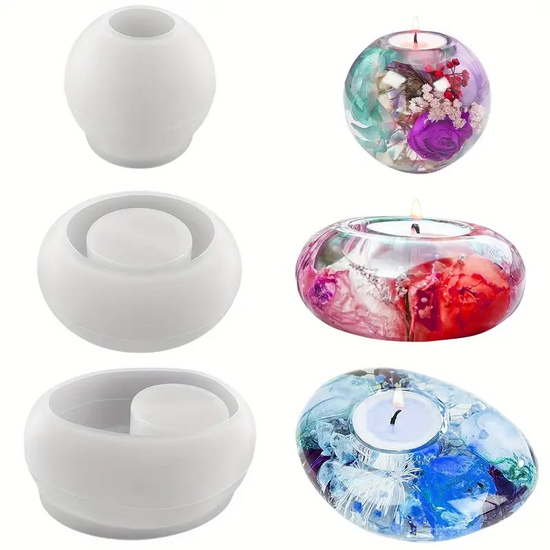 Tealight Candle Holder Resin S - Candle Lighter recension och pris