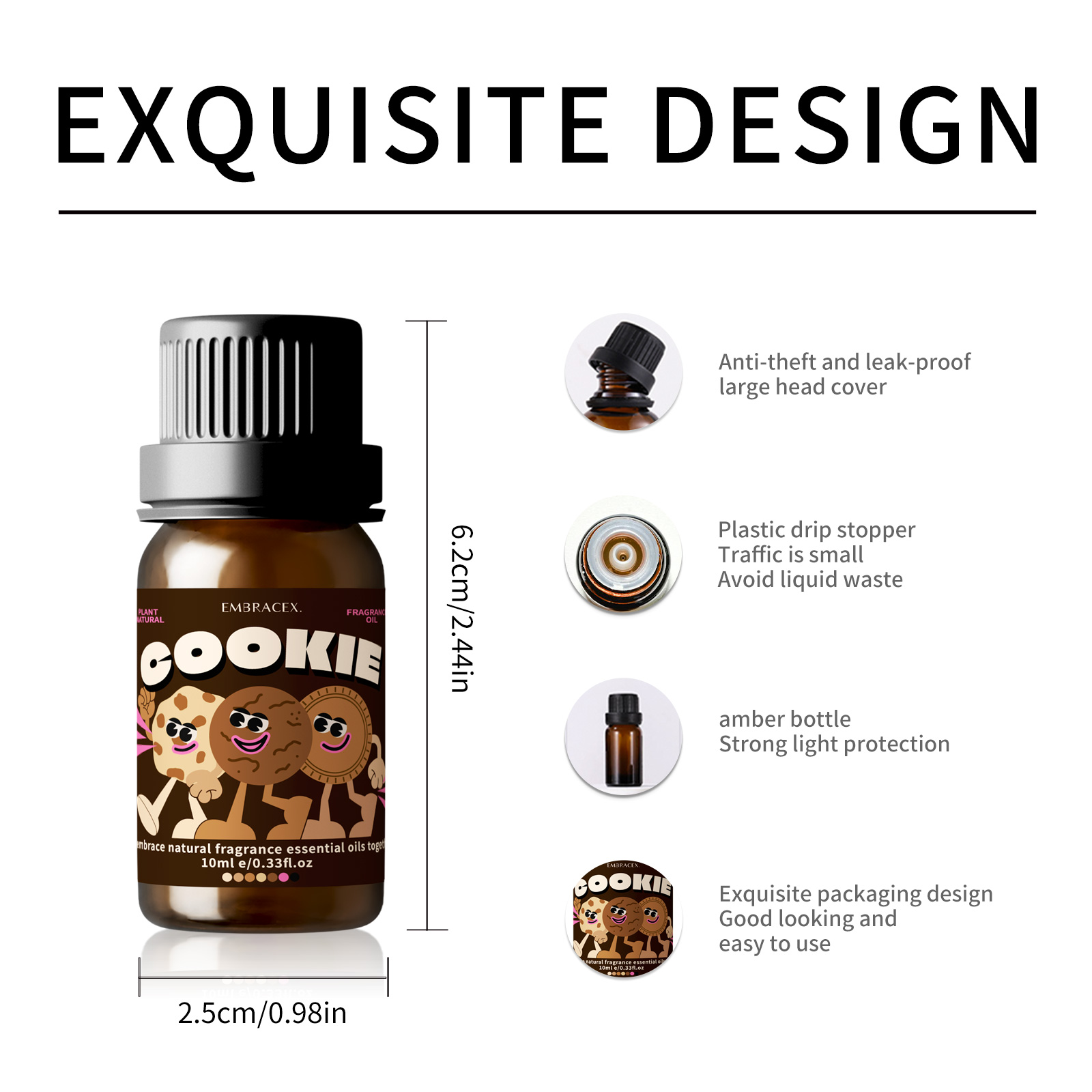 10ml Cookie Fragrance Oils For - Candle Fragrance recension och pris