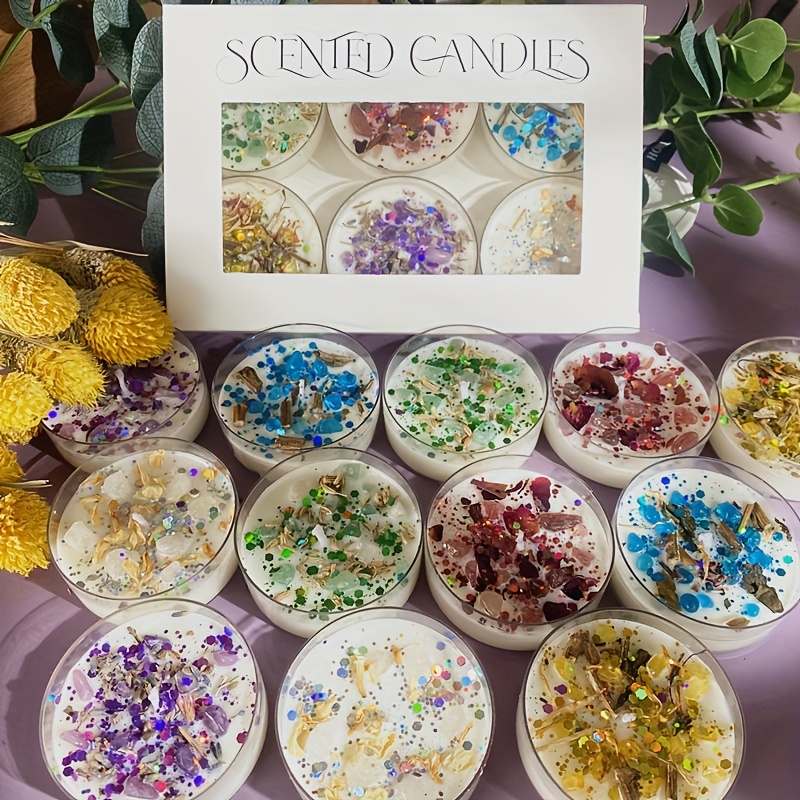 Set of 6 Scented Candles Fragr - Candle Fragrance recension och pris