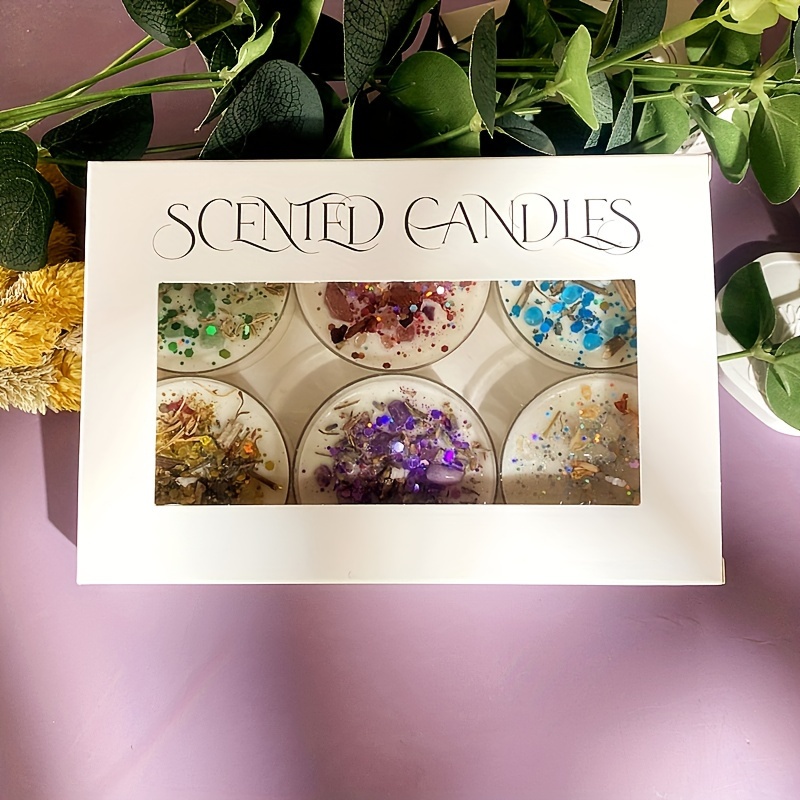 Set of 6 Scented Candles Fragr - Candle Fragrance recension och pris