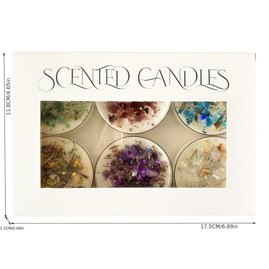 Set of 6 Scented Candles Fragr - Candle Fragrance recension och pris