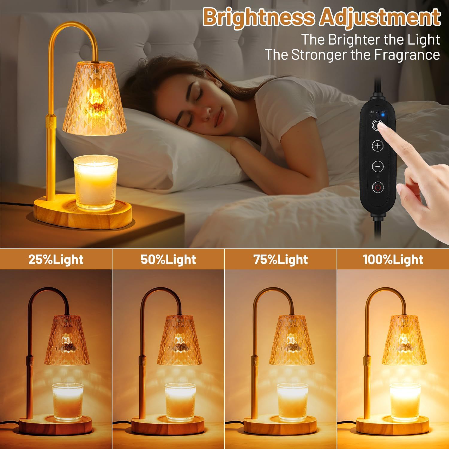 Flameless Wax Melt Warmer Lamp - Wax Melts recension och pris