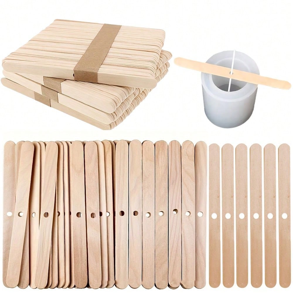 5/10/20/30/50pcs Wooden Candle - Candle Containers recension och pris