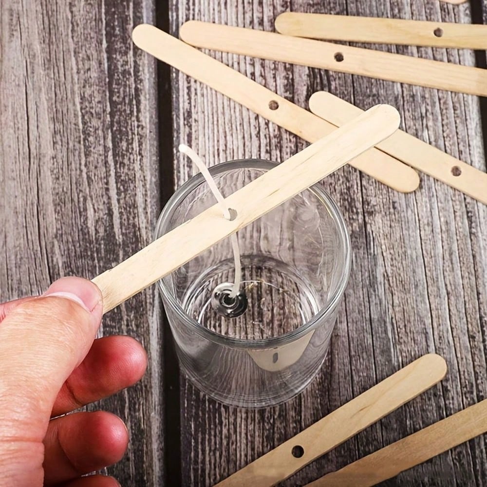 5/10/20/30/50pcs Wooden Candle - Candle Containers recension och pris