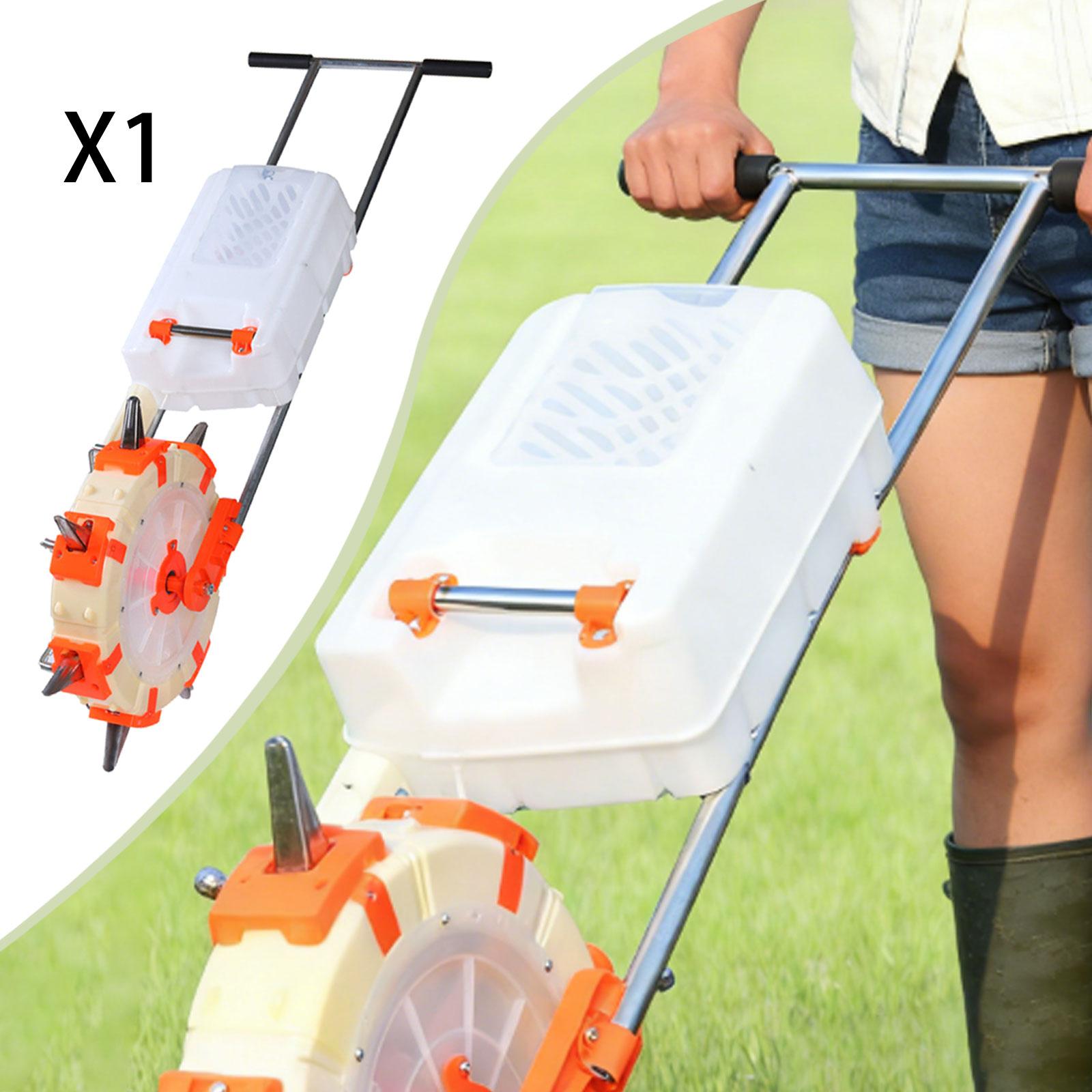 Hand Push Seeder Fertilizer, C - Soy Wax recension och pris