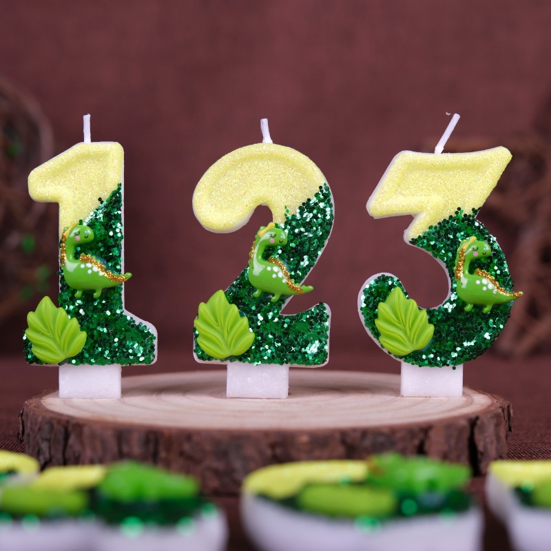 New 0-9 Number Birthday Candle - Soy Wax recension och pris
