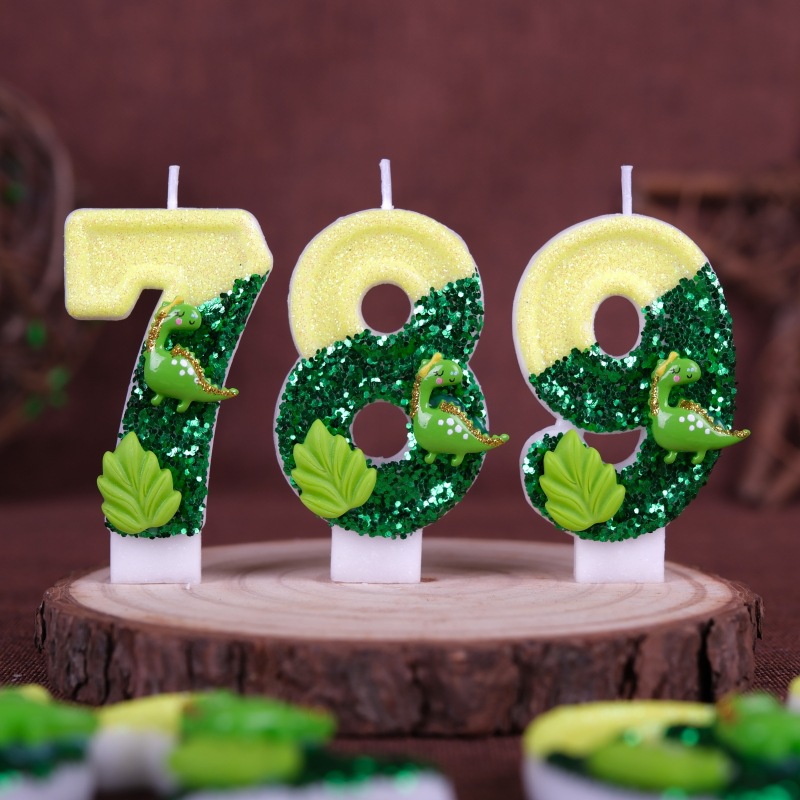 New 0-9 Number Birthday Candle - Soy Wax recension och pris