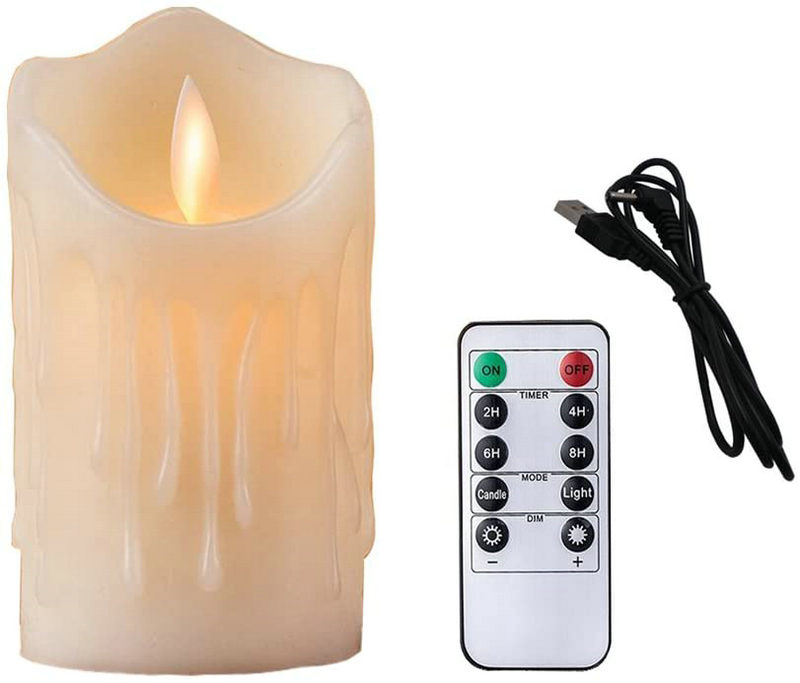 USB Rechargeable Flameless Ele - Paraffin Wax recension och pris