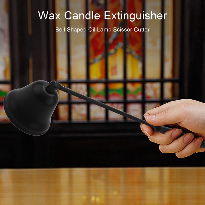 Black Stainless Steel Bell Can - Candle Wick recension och pris